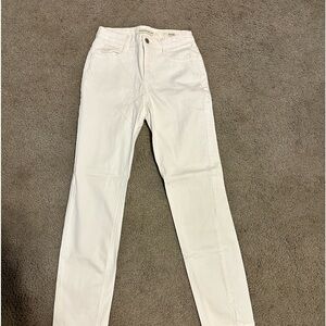 WHITE JONES NEW YORK JEANS SOHO ANKLE SIZE 0